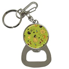 Funny Scary Spooky Halloween Party Design Bottle Opener Key Chains by HalloweenParty