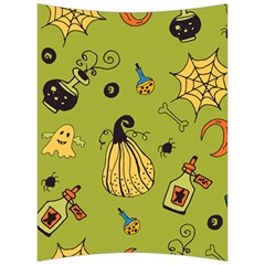 Funny Scary Spooky Halloween Party Design Back Support Cushion by HalloweenParty