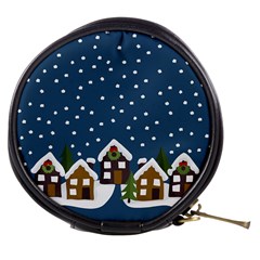 Winter Idyll Mini Makeup Bag by Valentinaart