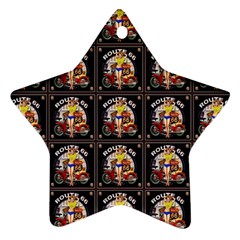 Route-66-1 Star Ornament (two Sides) by ArtworkByPatrick