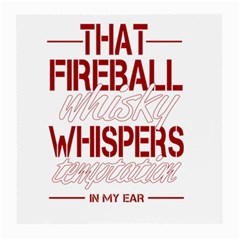 Fireball Whiskey Shirt Solid Letters 2016 Medium Glasses Cloth by crcustomgifts