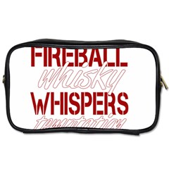 Fireball Whiskey Shirt Solid Letters 2016 Toiletries Bag (one Side) by crcustomgifts