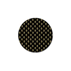 Venetian Mask Motif Pattern 1 Golf Ball Marker (10 Pack)