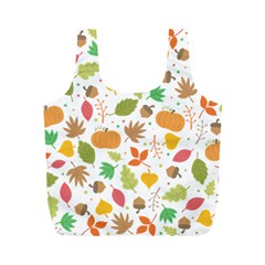 Thanksgiving Pattern Full Print Recycle Bag (m)