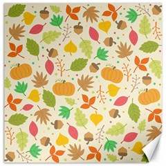 Thanksgiving Pattern Canvas 20  X 20  by Valentinaart