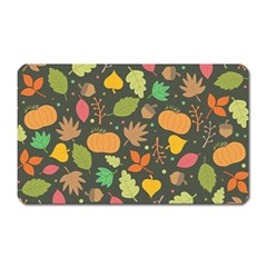 Thanksgiving Pattern Magnet (rectangular)