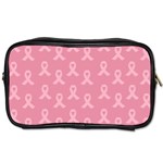 Pink Ribbon - breast cancer awareness month Toiletries Bag (One Side) Front
