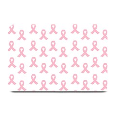 Pink Ribbon - Breast Cancer Awareness Month Plate Mats by Valentinaart