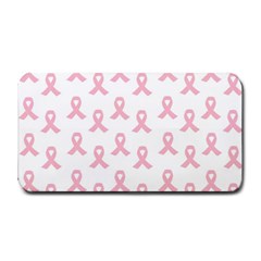 Pink Ribbon - Breast Cancer Awareness Month Medium Bar Mats by Valentinaart