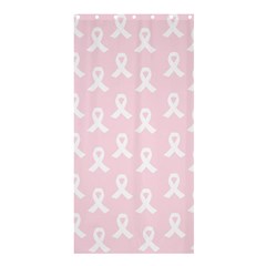 Pink Ribbon - Breast Cancer Awareness Month Shower Curtain 36  X 72  (stall)  by Valentinaart