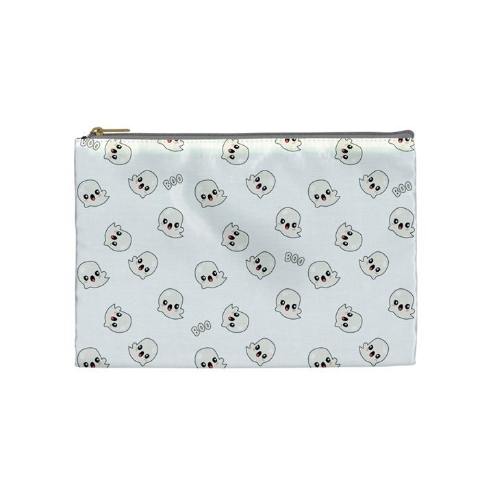 Cute Kawaii Ghost pattern Cosmetic Bag (Medium)