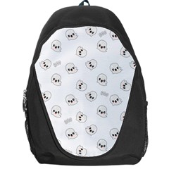 Cute Kawaii Ghost Pattern Backpack Bag by Valentinaart