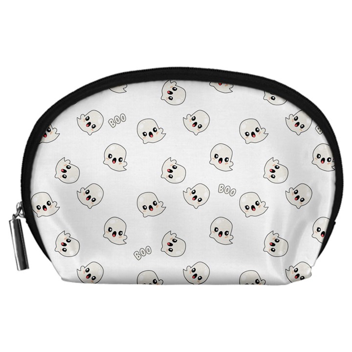 Cute Kawaii Ghost pattern Accessory Pouch (Large)