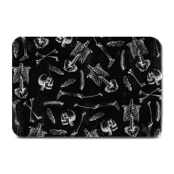 Human skeleton pattern - Halloween  Plate Mats