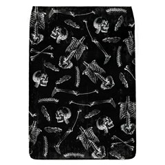 Human Skeleton Pattern - Halloween  Removable Flap Cover (l) by Valentinaart