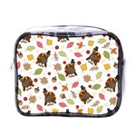 Thanksgiving Turkey pattern Mini Toiletries Bag (One Side) Front