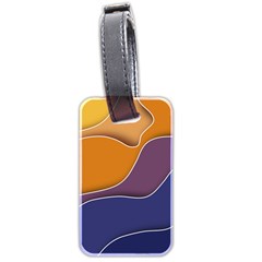 Autumn Copyspace Wallpaper Luggage Tags (two Sides)