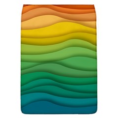 Background Waves Wave Texture Removable Flap Cover (l) by Sapixe