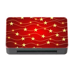 Stars Background Christmas Decoration Memory Card Reader With Cf