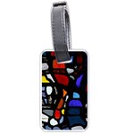 Art Bright Lead Glass Pattern Luggage Tags (One Side)  Front