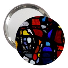 Art Bright Lead Glass Pattern 3  Handbag Mirrors by Sapixe