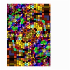 Color Mosaic Background Wall Small Garden Flag (two Sides) by Sapixe