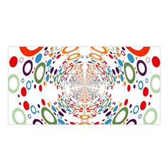 Wallpaper Pattern Colorful Color Satin Shawl by Sapixe