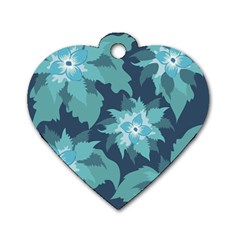 Graphic Design Wallpaper Abstract Dog Tag Heart (Two Sides)