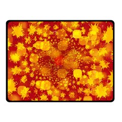 Christmas Star Advent Background Double Sided Fleece Blanket (small)  by Sapixe