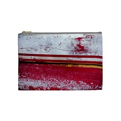 Boat Chipped Close Up Damaged Cosmetic Bag (medium) by Sapixe