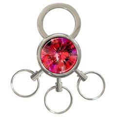 Color Abstract Background Textures 3-ring Key Chains by Sapixe