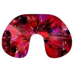 Color Abstract Background Textures Travel Neck Pillows