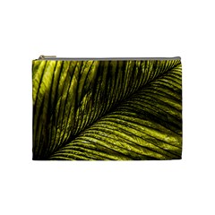 Feather Macro Bird Plumage Nature Cosmetic Bag (medium)