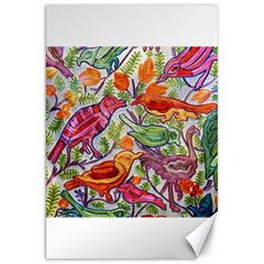 Art Flower Pattern Background Canvas 20  X 30  by Sapixe