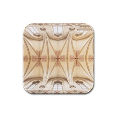 Wells Cathedral Wells Cathedral Rubber Square Coaster (4 Pack) 