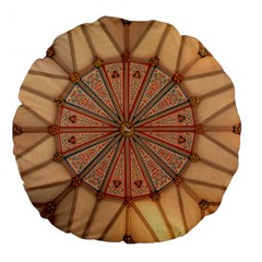 York Minster Chapter House Large 18  Premium Flano Round Cushions