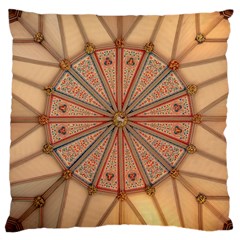 York Minster Chapter House Large Cushion Case (one Side) by Sapixe