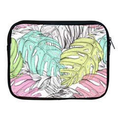 Leaves Tropical Nature Plant Apple Ipad 2/3/4 Zipper Cases