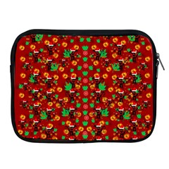 Christmas Time With Santas Helpers Apple Ipad 2/3/4 Zipper Cases by pepitasart