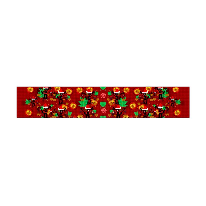 Christmas Time With Santas Helpers Flano Scarf (Mini)