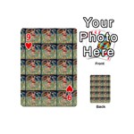 VINTAGE POSTERS-1 Playing Cards 54 (Mini) Front - Heart9