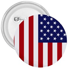 Us Flag Stars And Stripes Maga 3  Buttons by snek