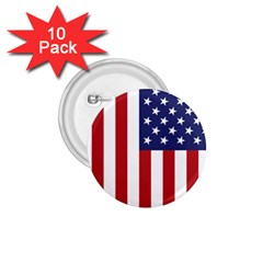 Us Flag Stars And Stripes Maga 1 75  Buttons (10 Pack) by snek