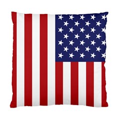 Us Flag Stars And Stripes Maga Standard Cushion Case (one Side) by snek