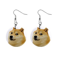 Doggo Doge Meme 1  Button Earrings by snek