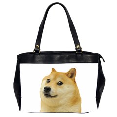 Doggo Doge Meme Oversize Office Handbag (2 Sides) by snek