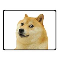 Doggo Doge Meme Fleece Blanket (small) by snek