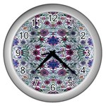 Erin Wall Clock (Silver) Front