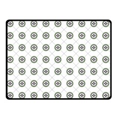 Logo Kekistan Pattern Elegant With Lines On White Background Double Sided Fleece Blanket (small)  by snek