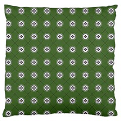 Logo Kekistan Pattern Elegant With Lines On Green Background Standard Flano Cushion Case (one Side) by snek